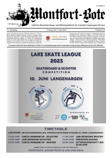 13.07.2023 Montfort-Bote