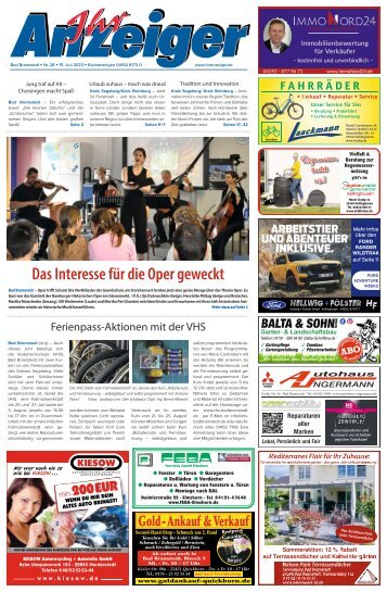 Ihr Anzeiger Bad Bramstedt 28 2023
