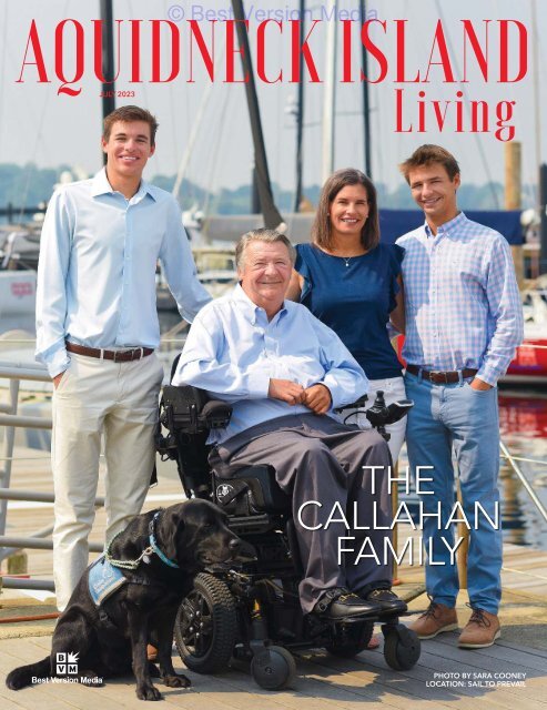 Aquidneck Island Living July Meet The Callahan Family 