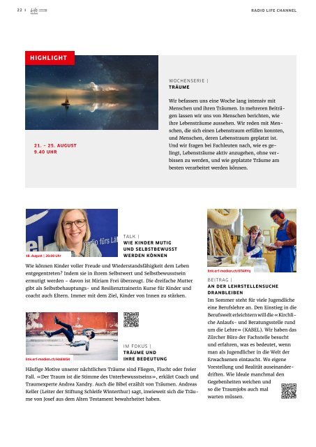 ERF Medien Magazin August 2023