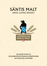 Säntis Malt Swiss Alpine Whisky Sortiment DE