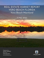 Vero Beach Mainland Real Estate Market Report May 2023