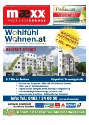 Baustart erfolgt! Info: Tel.: 0463 / 34 00 50 (auch am ... - Maexx