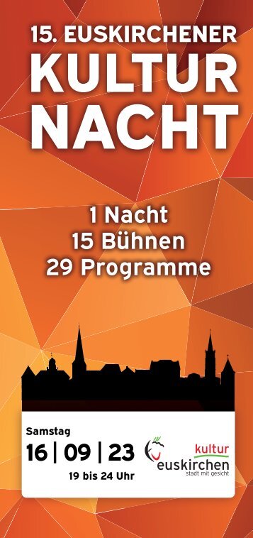 Programmheft_15. Euskirchener Kulturnacht 16.09