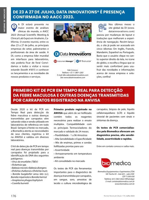 Revista Newslab Edição 178