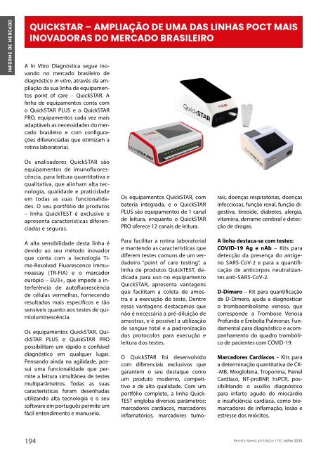 Revista Newslab Edição 178