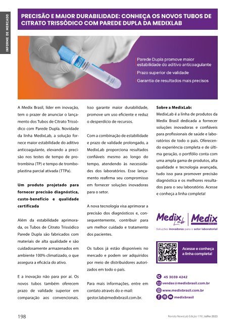 Revista Newslab Edição 178