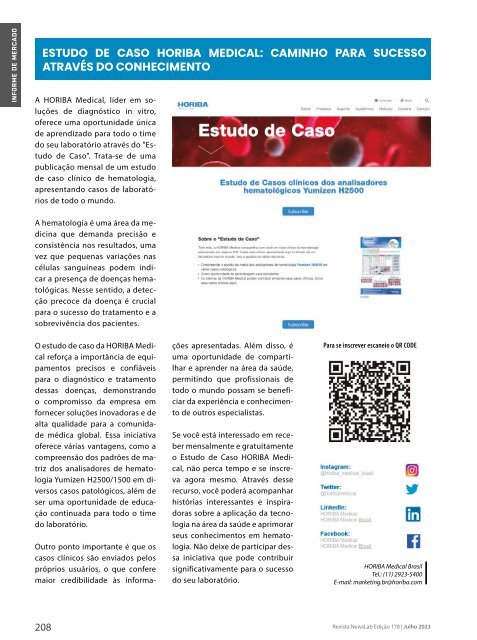 Revista Newslab Edição 178