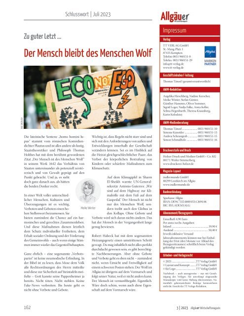 Allgäuer Wirtschaftsmagazin_Ausgabe 3_2023