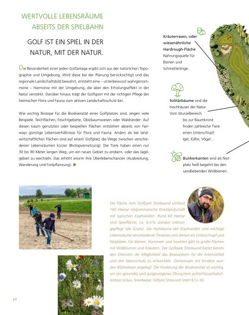 GOLF . NATUR . ERLEBNIS Mecklenburg-Vorpommern