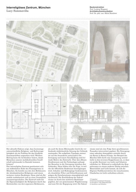 KIT-Fakultät für Architektur – Master-Arbeiten Winter 2017/18