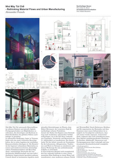 KIT-Fakultät für Architektur – Master-Arbeiten Winter 2017/18