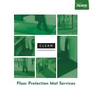 CLEAN Workwear Brochure - FLOOR PROTECTION MAT SERVICE