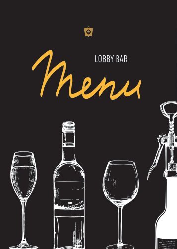 MENU Lobby Bar 2023