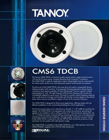 CMS6 TDCB - Tannoy