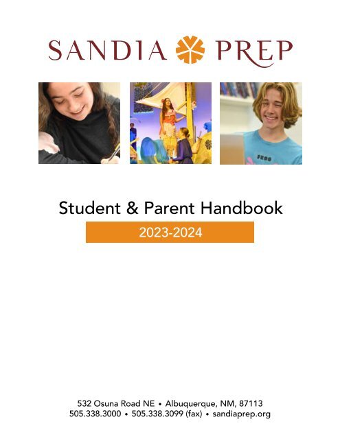 Student Parent Handbook 2023-2024