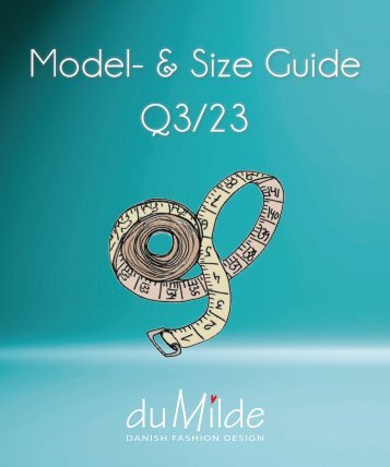 Model- & Size Guide Q3/23