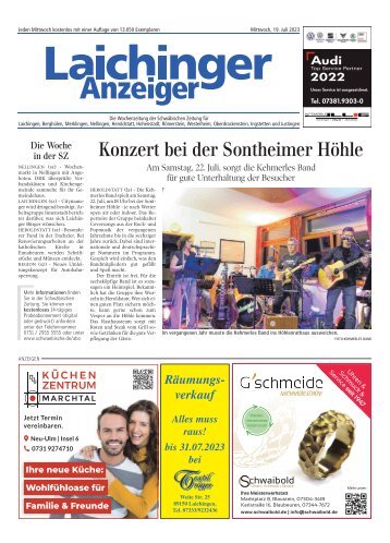 19.07.2023 Laichinger Anzeiger