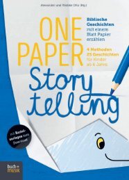 One-Paper Storytelling Leseprobe