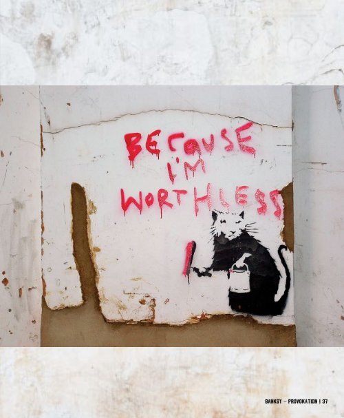 BANKSY –  Provokation (Leseprobe)