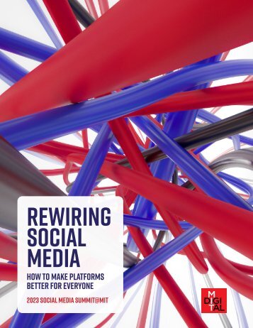 The 2023 Social Media Summit@MIT Event Report