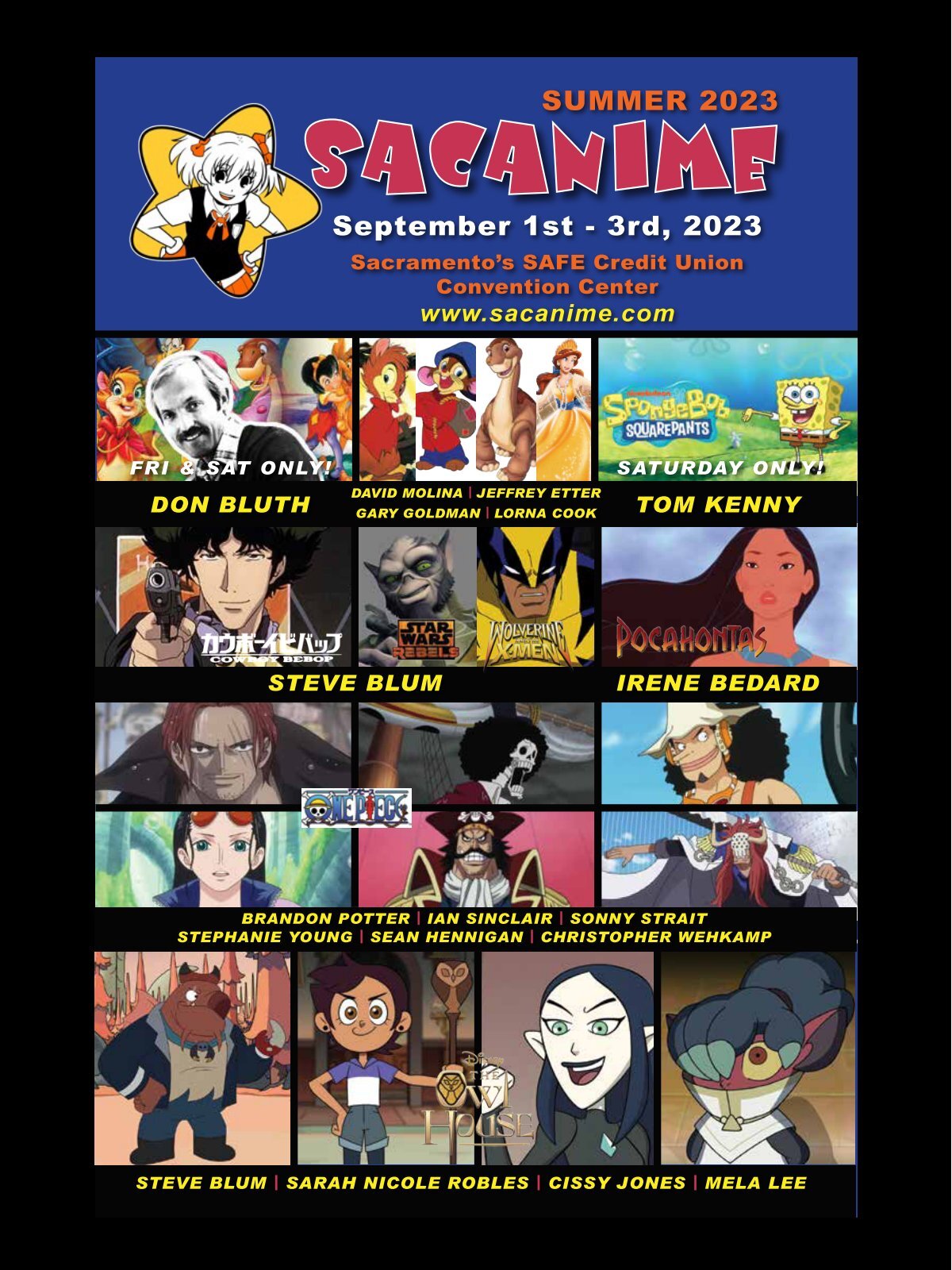 Cast of My Hero Academia will be at SacAnime Summer 2021 - 8Bit/Digi