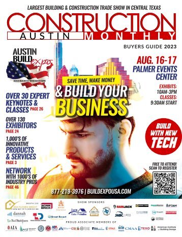 Construction Monthly Magazine | Austin 2023 Build Expo Show Edition