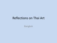 Reflections on Thai Art, Bangkok (pdf) - Asian Art Museum
