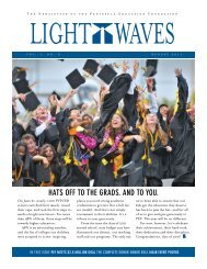 HATS OFF TO THE GRADS. AND TO yOU. - Peninsula Education ...