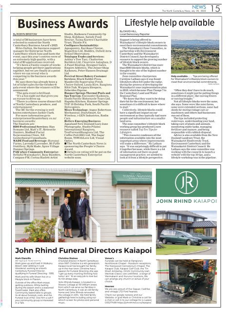 North Canterbury News: July 20, 2023