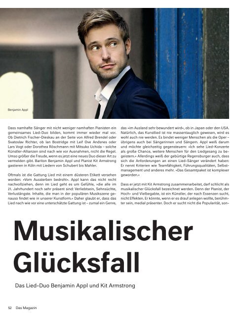 Das Magazin der Kölner Philharmonie NR. 4 / 2023
