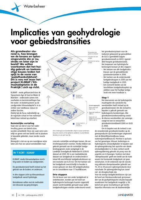 Land+Water 2023 Editie 7/8