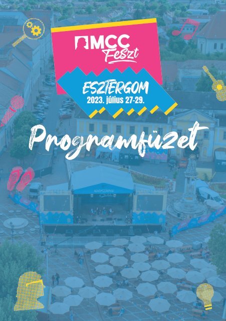 MCC Feszt 2023. programfüzet