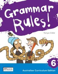Grammar Rules! 6 Australian Curriculum 3e sample/look inside
