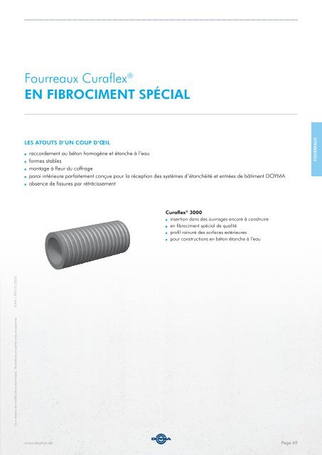 Curaflex® PRODUITS