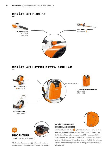 STIHL Katalog Akkutechnik für Profis - bei Deterding