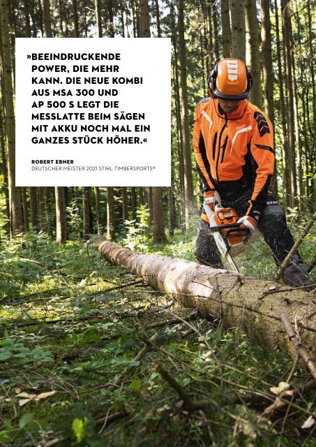 STIHL Katalog Akkutechnik für Profis - bei Deterding