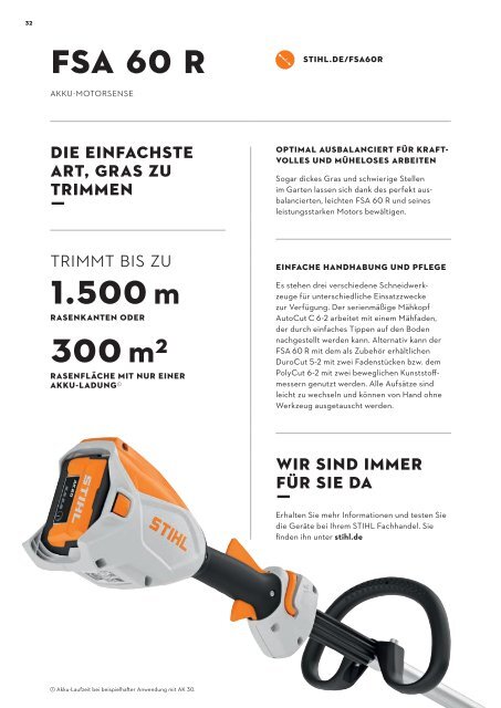 STIHL Katalog Akku-Gartengeräte AK-System - bei Deterding