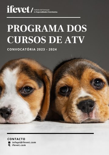 PORTUGAL Folleto de Cursos ATV 23-24