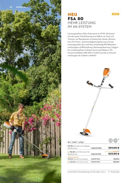 STIHL Katalog Akku-Technik & Akku-Systeme - bei Deterding