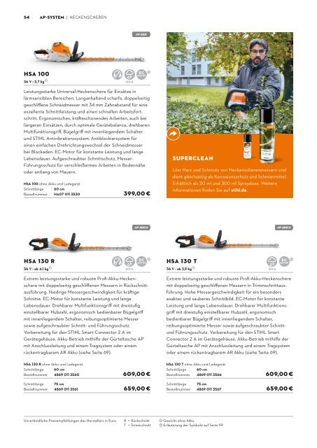 STIHL Katalog Akku-Technik & Akku-Systeme - bei Deterding