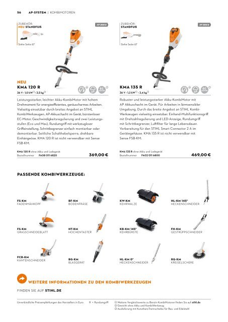 STIHL Katalog Akku-Technik & Akku-Systeme - bei Deterding