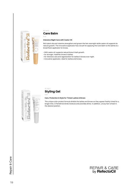 RefectoCil - Product Guide 2023