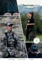 Der Katalog 2021 von Hauptner Jagd