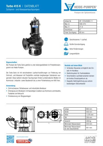HCP Turbo 415K-200