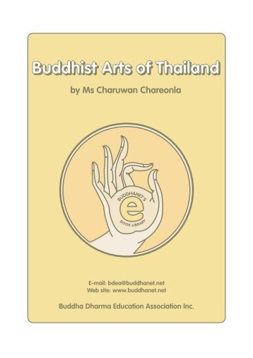 Buddhist Arts of Thailand - BuddhaNet