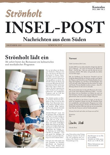 insel-post - Strönholt