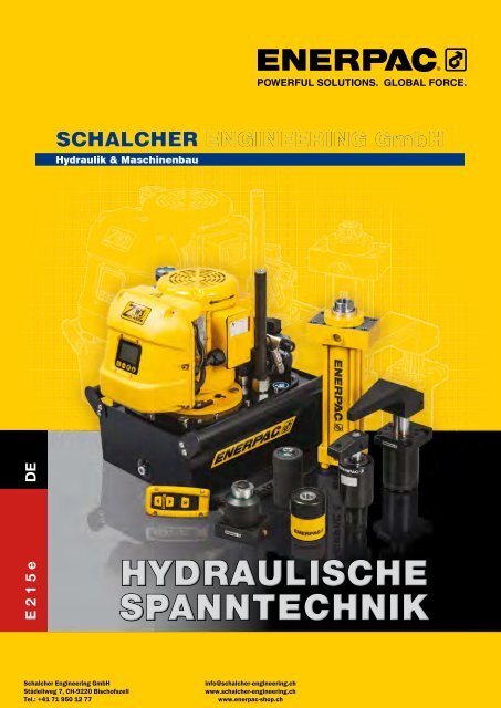 Enerpac Spanntechnik - Schalcher Engineering GmbH
