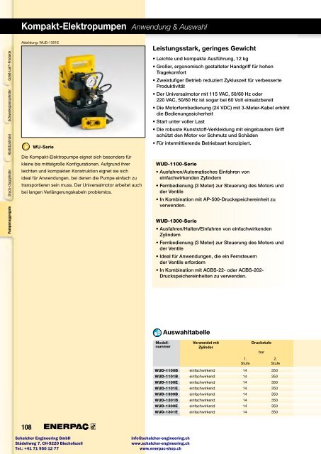 Enerpac Spanntechnik - Schalcher Engineering GmbH