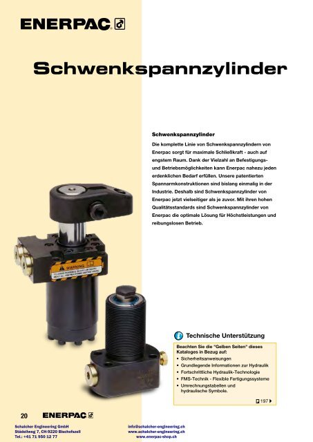 Enerpac Spanntechnik - Schalcher Engineering GmbH